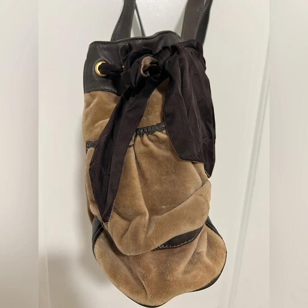 Juicy Couture, Tote Bag, Tan and Brown - Picture 4 of 10